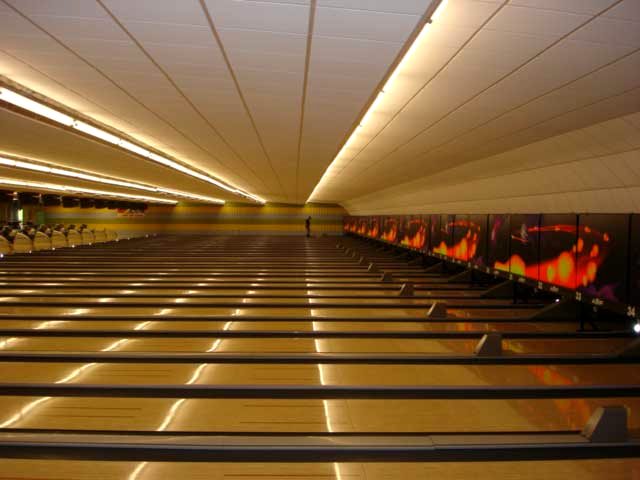 A fully completed commercial reconstruction project